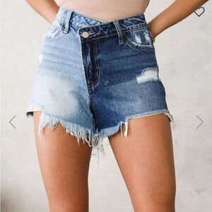 Flying Monkey High Rise Denim Short